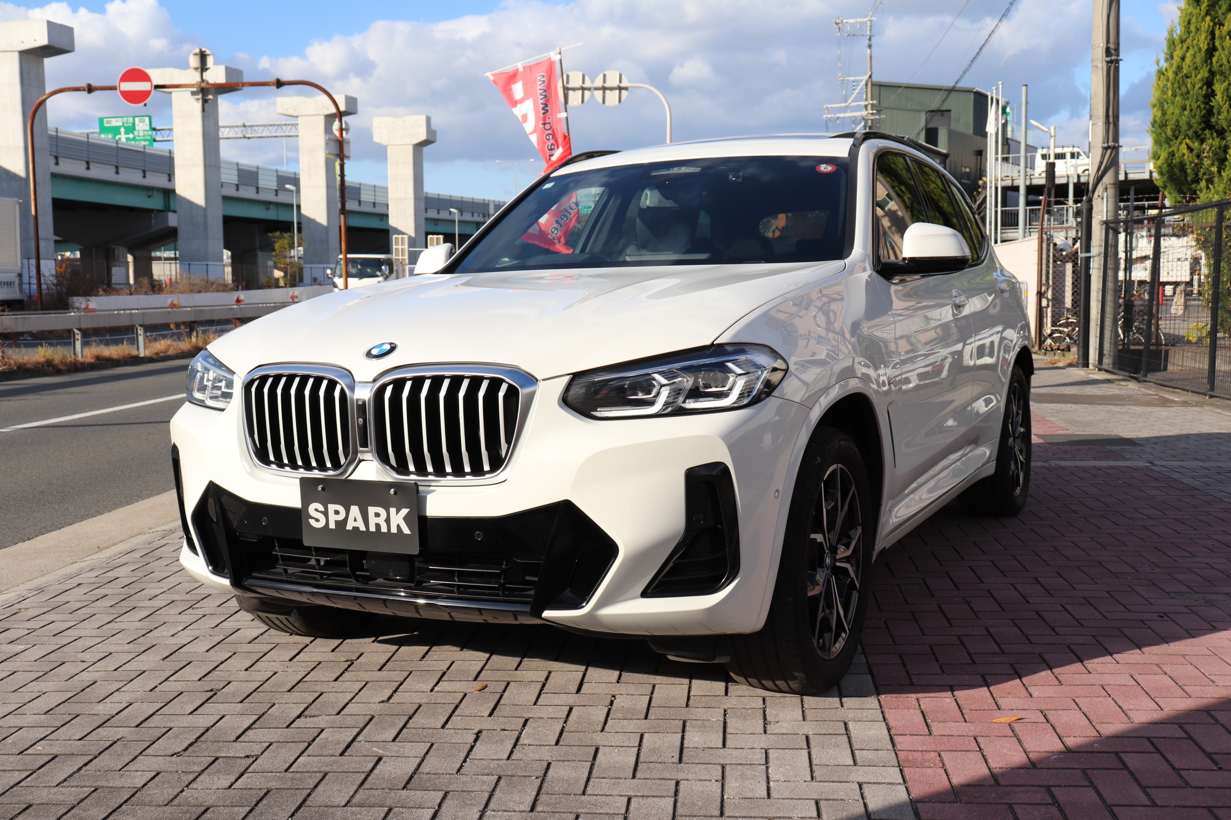 X3 xDrive20d Mスポーツ 後期モデル ブラックレザー サンルーフ HUDの画像