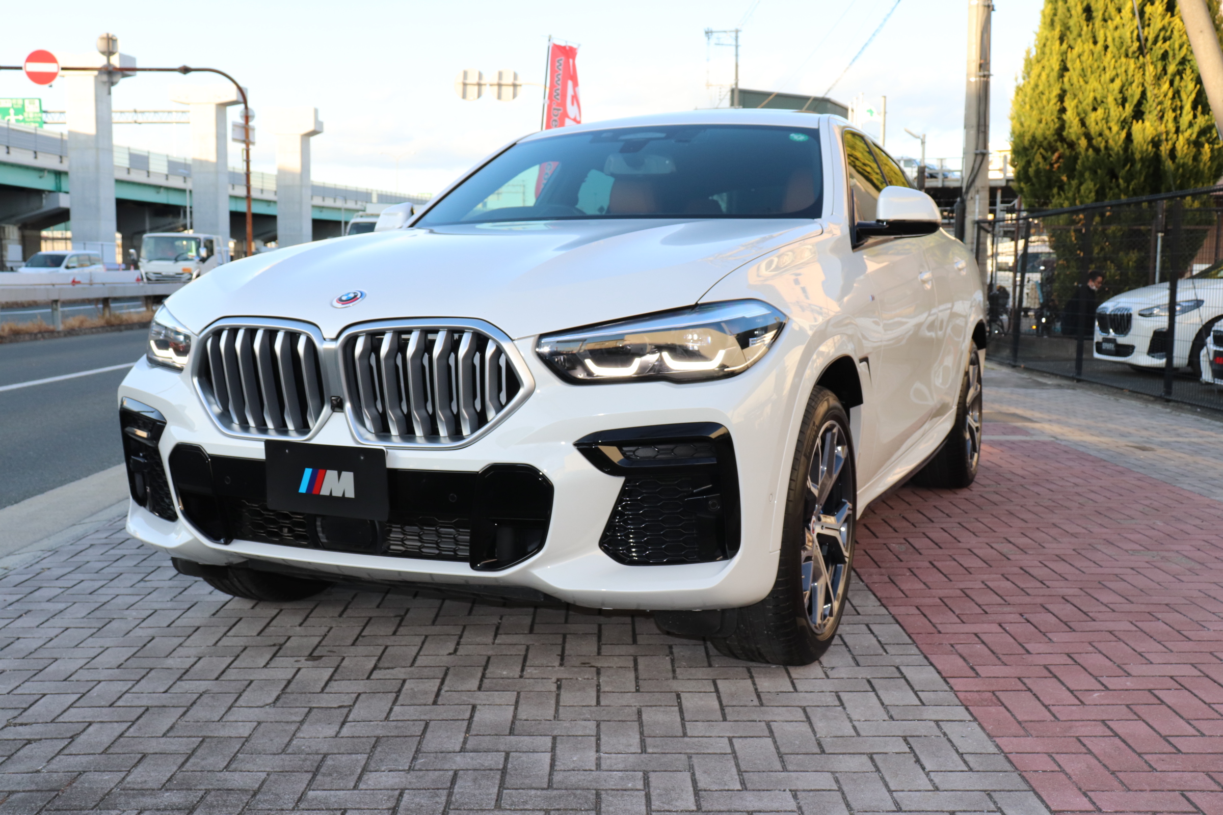 X6 xDrive35d Mスポーツ サンルーフ ブラウンレザー プラスP マイルドHVの画像