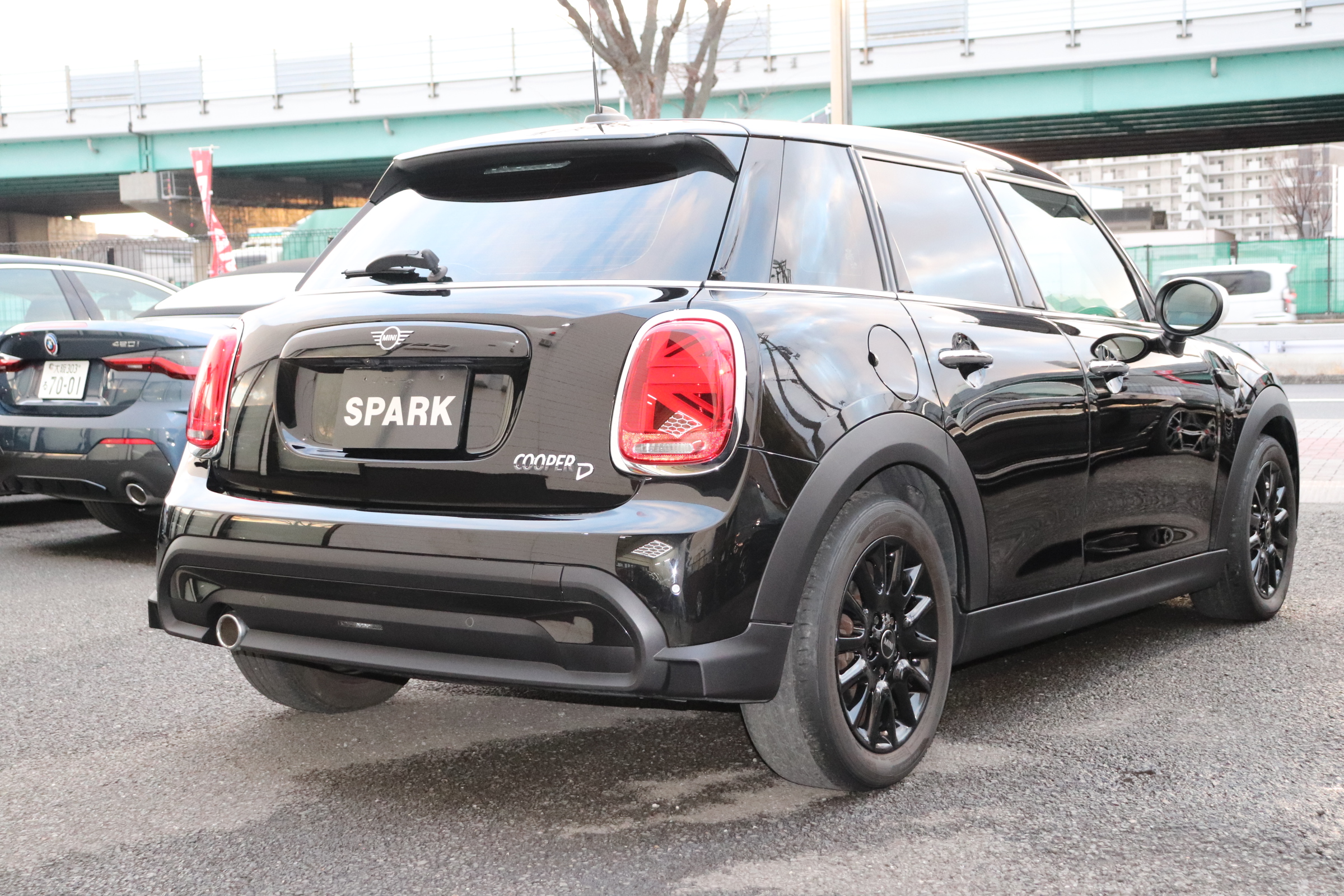 MINI クーパーD 5Dr 後期モデル １オナ ブラウンレザーカバー シートヒーター　ナビ車両画像05