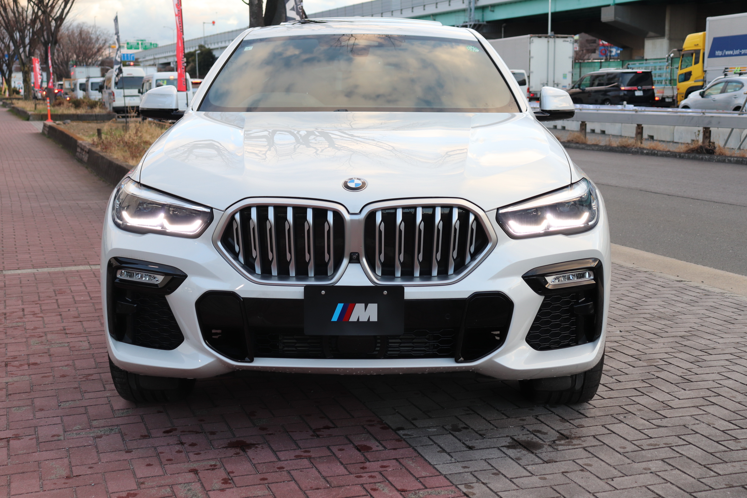 X6 xDrive 35d Ｍスポーツ  パノラマSR コンフォートP 外リアエンター車両画像02